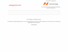 Tablet Screenshot of energyzone.com